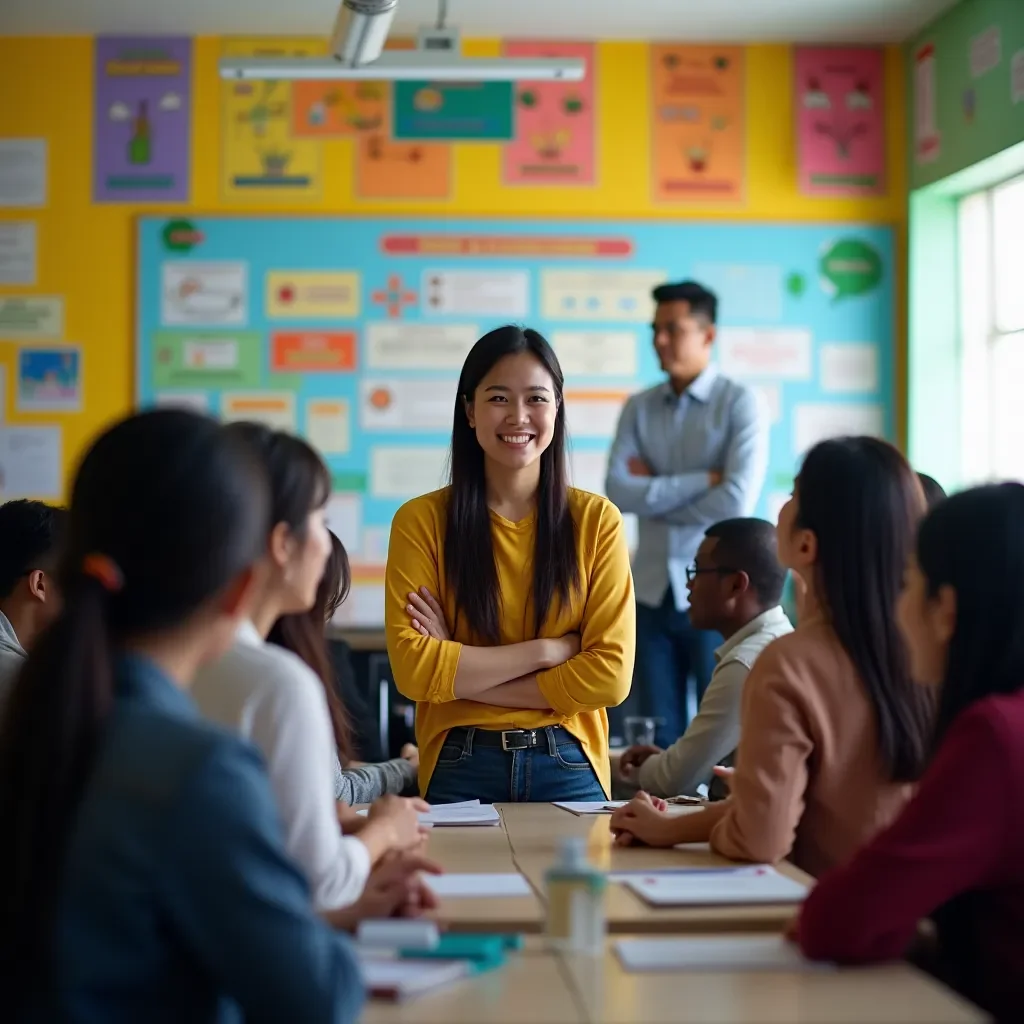 Modern office workspace